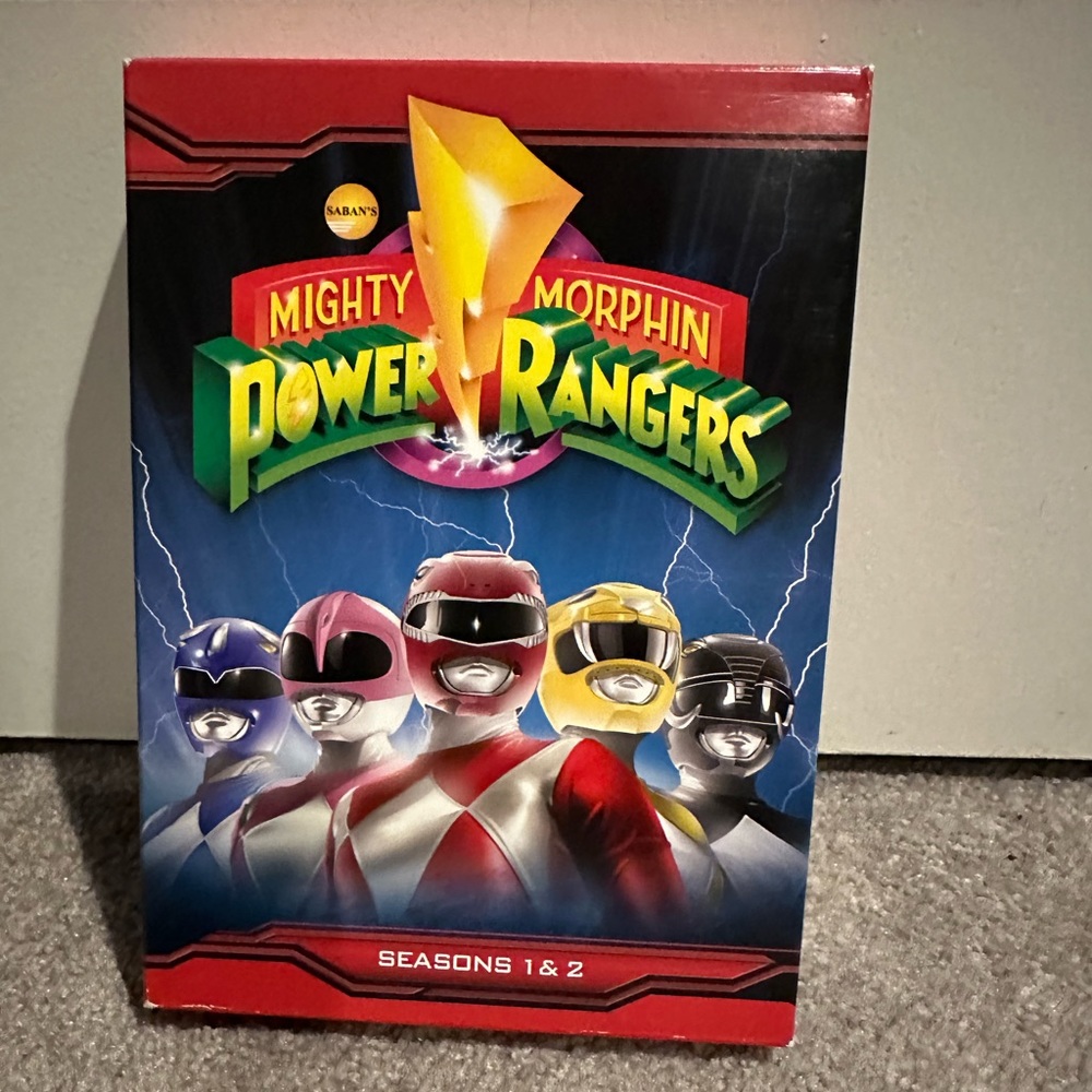 👻 5 for $50 Mighty Morphin Power Rangers Seasons 1 & 2 DVD
